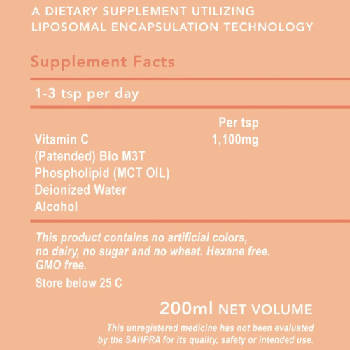 Liposomal Vitamin C (Immune Booster)