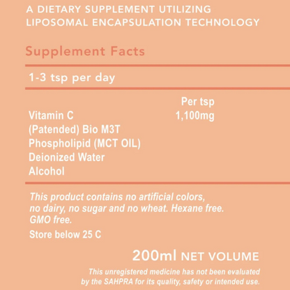 Liposomal Vitamin C (Immune Booster)