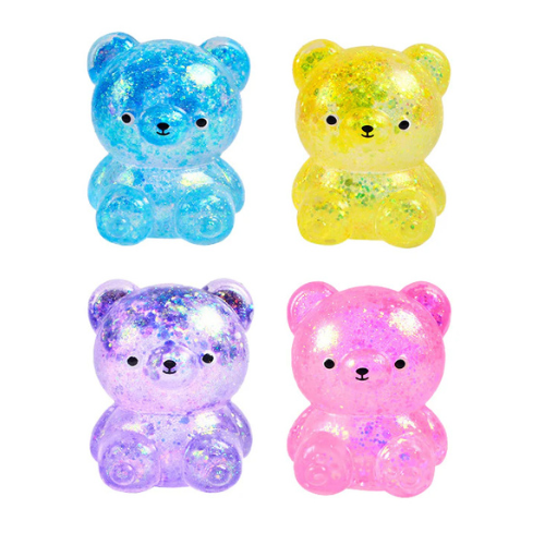 Squishy Glitter Bears