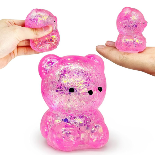 Squishy Glitter Bears