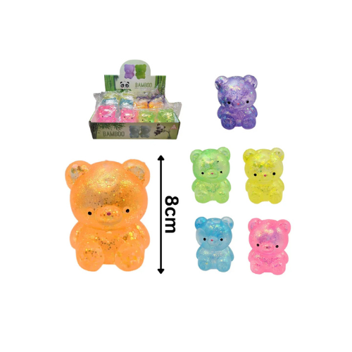 Squishy Glitter Bears