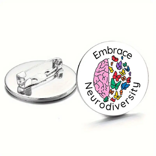 Lapel Pin (Embrace Neurodiversity)