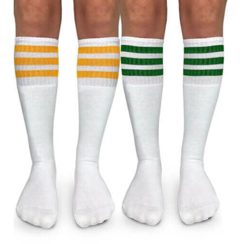 Jefferies Socks Stripe Knee High Seamless Tube Socks – Autism