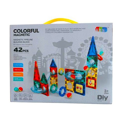 Magnetic Building Set (42 pieces)