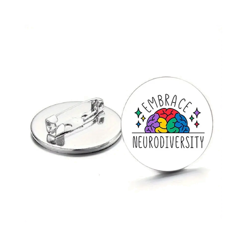 Lapel Pin (Embrace Neurodiversity)