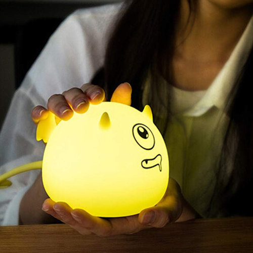 Soft Silicone Night Light (Cute Monster)