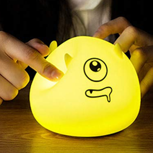 Soft Silicone Night Light (Cute Monster)