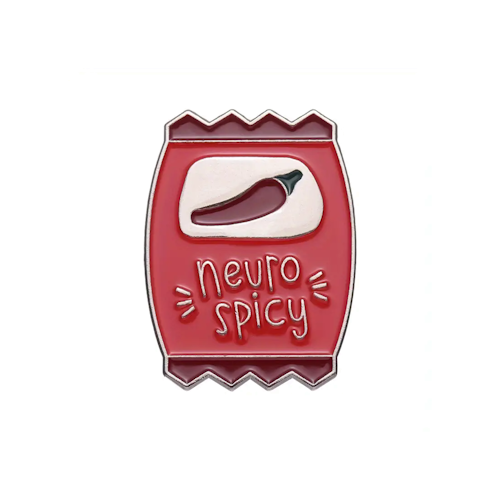 Lapel Pin (Neurospicy)