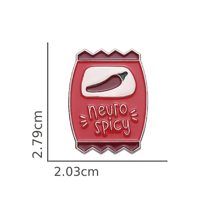 Lapel Pin (Neurospicy)