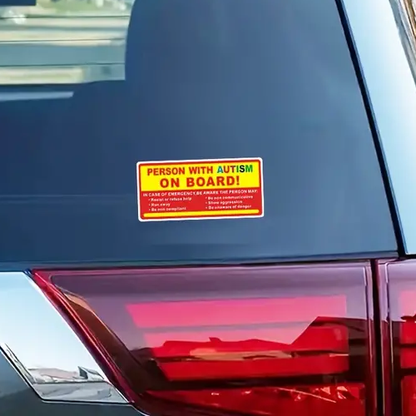 Car Safety Sticker